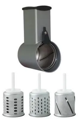 Produktbild von Messerschmidt Metall-Gemüseschneider Vorsatz passend für KitchenAid