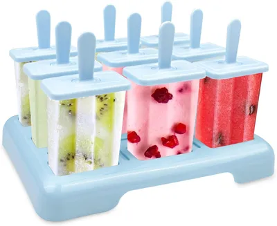 Image de Entonnoir - En silicone - Sans BPA - Sûr pour les enfants - Bleu