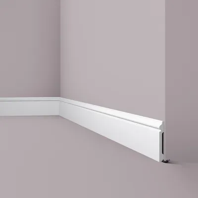 Immagine prodotto di Modanatura per pavimenti NMC FL2 WALLSTYL Noel Marquet Modanatura decorativa per bordi Modanatura decorativa classica colore bianco 2 m