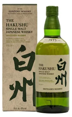 Produktbild von Hakushu Distillers Reserve Single Malt Whisky 43% Vol. 0.7L