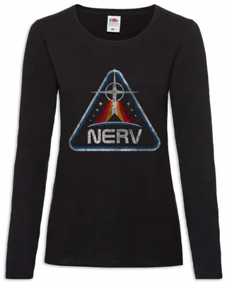 Produktbild von Urban Backwoods Envangelion N Patch, Damen Langarmshirt, Farbe: Schwarz, Größe: 2XL