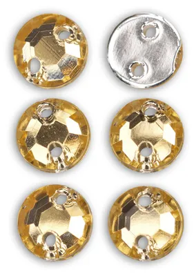 Produktbild von Dekorative Steine Strasssteine 10 Stück 6mm Rund