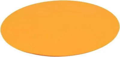 Produktbild von Famanu Trainingsscheiben - Markierungskegel aus PVC - 23 cm Durchmesser - Gelb