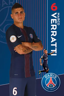 Produktbild von Paris Saint Germain - Poster - Veratti 16/17