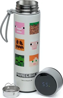Zdjęcie produktu dla Termos-Minecraft „Faces” 450 ml