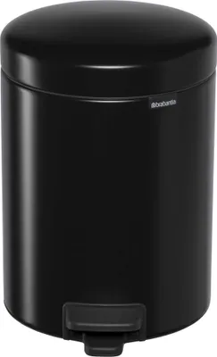 Produktbild von Brabantia Treteimer Newicon 5,0 L schwarz matt