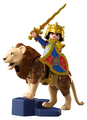 Produktbild von PLAYMOBIL Lion Golden Knight Figur   Kinder  One Size