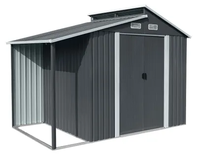 Immagine prodotto di Aga Casetta da Giardino 173x300x222 cm Grigio Scuro
