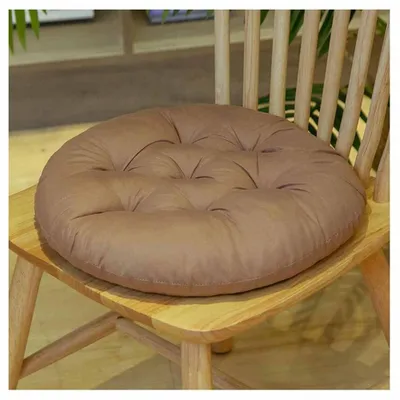 Produktbild von Omgoods – Weicher Sitzkissen mit Riemen, 40 x 40 cm
