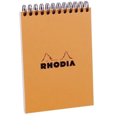 Immagine prodotto di RHODIA Spiralnotizblock No. 13, DIN A6, kariert, orange