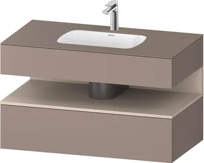 Produktbild von DURAVIT QA4786083430010 QTG EWT KWTU 1000 Wß Hgl. Be