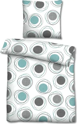 Produktbild von Castell PolyBaumwolle Renforcé Bettwäsche 135 x 200 cm + 80 x 80 cm