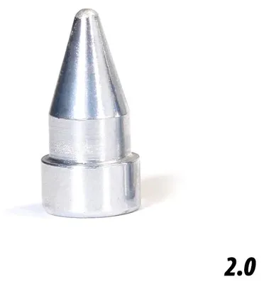 Immagine prodotto di Ugello per saldatrice - Punta di ricambio per stazione di saldatura 948 - Acciaio inossidabile - 2,0 mm - 1 pezzo