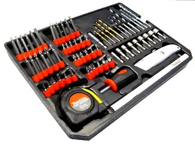Image de MAKITA Jeu d'outils 67 t Jeu P-04064 Embouts Forets Douilles Jeu d'embouts, etc.