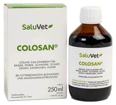 Produktbild von Colosan Lösung 250 ml Traditionelles Mittel für Hunde, Kaninchen & Nutztiere
