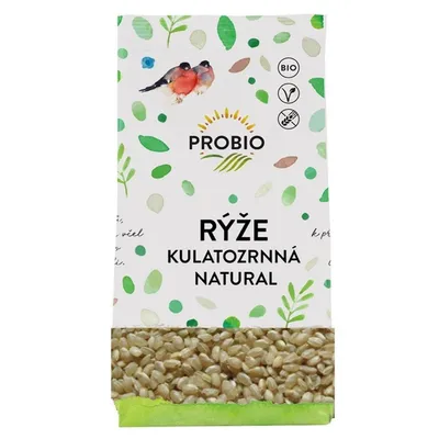 Obrázek produktu pro Rýže kulatozrnná natural500 g PROBIO