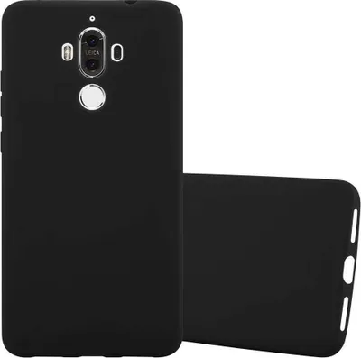 Zdjęcie produktu dla Etui Cadorabo do Huawei MATE 9 w kolorze czarnym, silikonowe etui TPU na telefon komórkowy