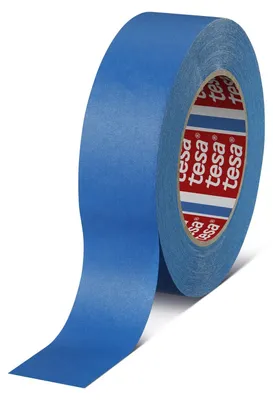 Produktbild von 8x tesakrepp 4308 Blue Krepp, 50 m:38 mm, blau | 1 Rolle