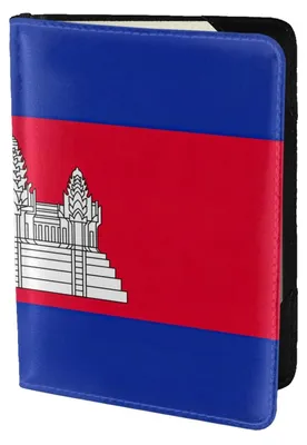 Image de Porte-passeport avec le drapeau du Cambodge