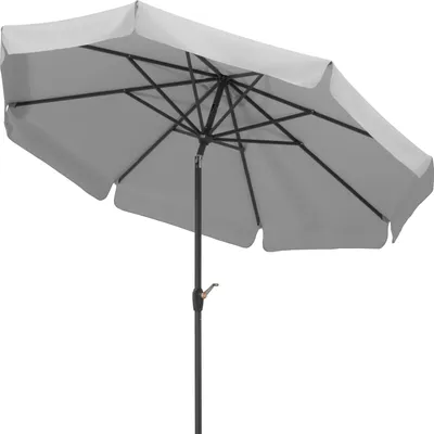 Produktbild von Schneider Sonnenschirm ORLANDO, Silbergrau, ca. 270 cm Ø, rund