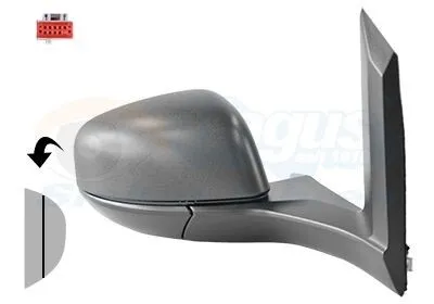 Produktbild von VAN WEZEL 1930806 Außenspiegel Seitenspiegel Rechts für FORD Tourneo Connect / Grand Tourneo Connect V408 Kombi Asphärisch Beheizt