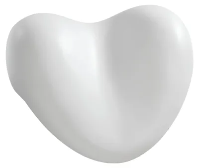 Zdjęcie produktu dla WENKO poduszka pod głowę i szyję Tropic White wsparcie wanna kształt serca odpocząć