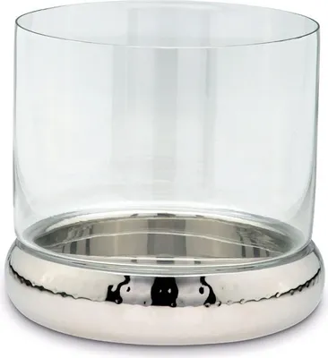 Produktbild von Windlicht/Kerzenhalter gehämmert Ø 24 cm