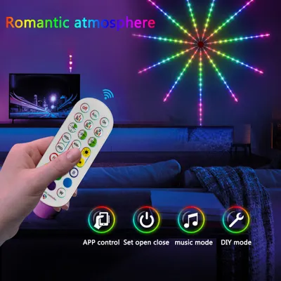 Produktbild von Ohňostroj LED rozprávkové svetlá, LED ohňostrojové pásy, rozprávkové svetlá s diaľkovým ovládaním