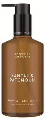 Produktbild von Scottish Fine Soaps Duschgel & Flüssigseife Santal & Patchouli 300ml