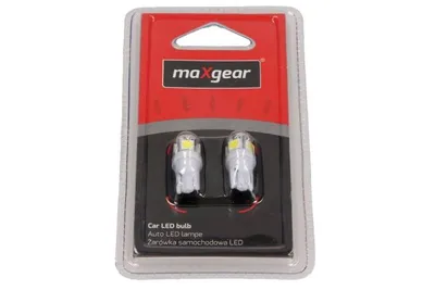 Obrázek produktu pro LED žárovky MAXGEAR Autožárovky 12V 0,9W W2 1x9 5d 78-0164SET