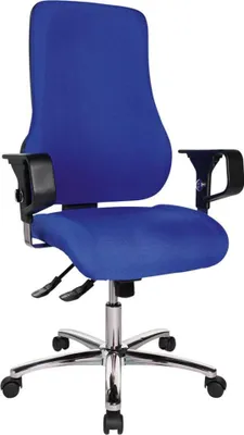 Produktbild von Topstar Bürodrehstuhl "Sitness 55" blau