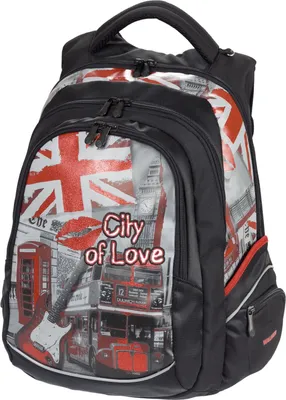 Produktbild von SCHNEIDERS Walker CITY OF LOVE 42647/80 Rucksack, Kinder-geeignet, Polyester, Dokumentenfach