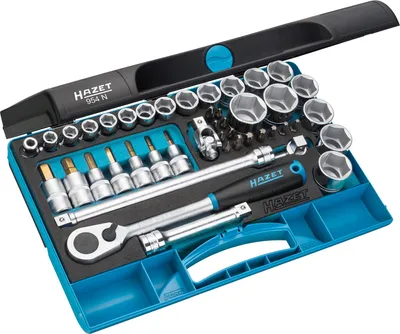 Produktbild von Steckschlüssel-Satz 954N, Größe 1/3, Werkzeug-Set
