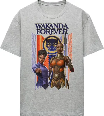 Produktbild von Black Panther: Wakanda Forever - T-Shirt für Damen, meliert TV25151 (XL) (Sportliches Heather)