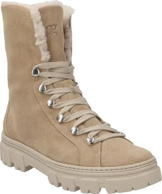 Produktbild von Paul Green Boots 9992-019, Rauleder, Beige, Damen
