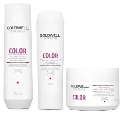 Immagine prodotto di Goldwell DualSenses Color Shampoo 250ml + Conditioner 200ml + Trattamento 60s 200ml