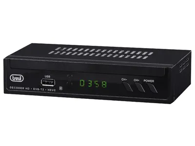 Zdjęcie produktu dla Trevi HE 3378 T2 Terrestrial HD czarny