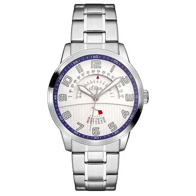 Produktbild von s.Oliver Herren Uhr Armbanduhr Edelstahl SO-3223-MM