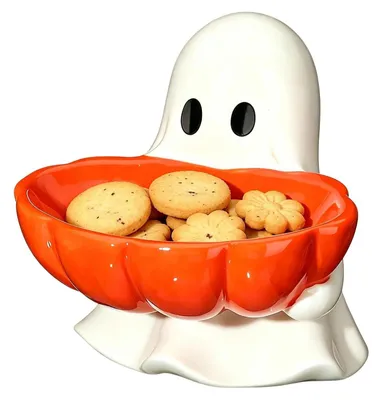 Produktbild von Halloween Süßigkeitshalter Spukförmiges Tablett