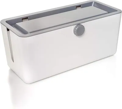 Produktbild von Famanu Kabelbox für sicheres Kabelmanagement - weiß