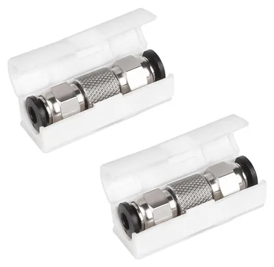 Imagen del producto de 2 conectores de tubo de teflón PTFE, compatibles con las impresoras 3D Lab X1/P1/A1/A1mini