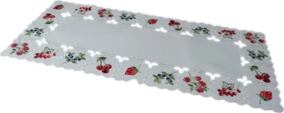 Produktbild von Tischdecke Tischläufer Stickerei Stickerei Obst Frühling 40 x 85