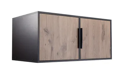 Immagine prodotto di Estensione per armadio guardaroba 100 SAIDA - nero / rovere vichingo