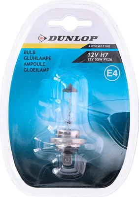 Produktbild von Dunlop 12v H7 55w Auto Licht Durchsichtig  Durchsichtig One Size