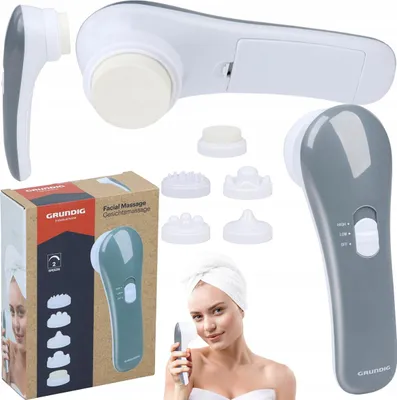 Immagine prodotto di Massaggiatore viso 2 velocità 5 testine GRUNDIG SKIN CARE