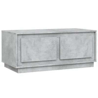 Obrázek produktu pro vidaXL Konferenční stolek Concrete Grey 102x50x44 cm Materiál dřevo