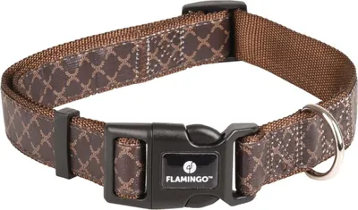 Immagine prodotto di Collare Flamingo Odin marrone, misure: 45-65 cm / 25 mm