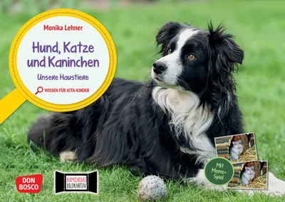 Produktbild von Hund, Katze und Kaninchen. Unsere Haustiere. Kamishibai Bildkarten und Memo-Spiel