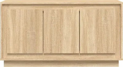 Produktbild von vidaXL Sideboard Sonoma-Eiche 102x35x55 cm Holzwerkstoff