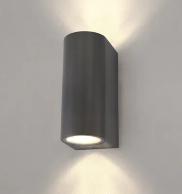 Produktbild von Ledvion - LED Wandleuchte - Rund Anthrazit - Beidseitig -  EU -